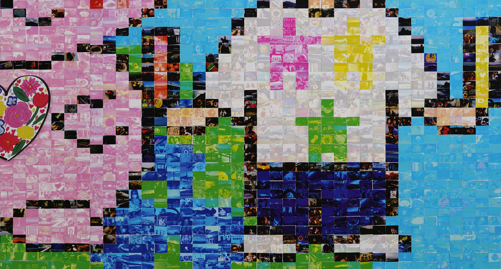 みんなで作ろう! 想いを込めてフォトモザイクアート(右下)