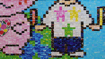 みんなで作ろう! 想いを込めてフォトモザイクアート(右下)