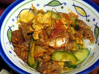 韓国風混ぜごはん