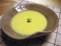 とうもろこしのスープ