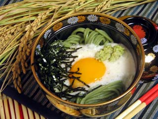 月見そば
