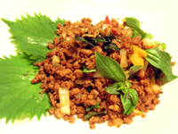 タイ風ガパオ炒め